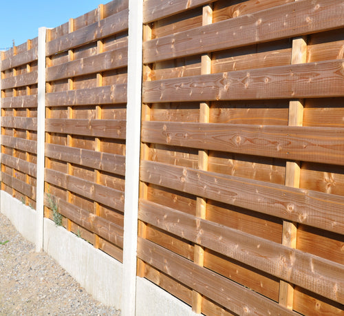 Holzschirm HORIZONTAL – Vorbehandeltes Kiefernholz