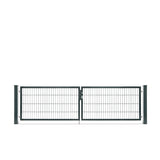 Doppelflügeltor Premium 0,83m RAL 7016 Anthrazit symmetrisch