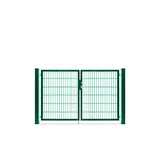 Doppelflügeltor Premium 1,20m RAL 6005 Moosgrün symmetrisch