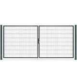 Doppelflügeltor Premium 1,96m Höhe 1,60m RAL 7016 Anthrazit