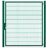 Gartentür Premium Höhe 2,00m RAL 6005 Moosgrün