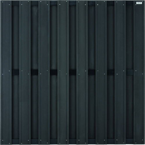 WPC Sichtschutzzaun "DESIGN" schräges Element