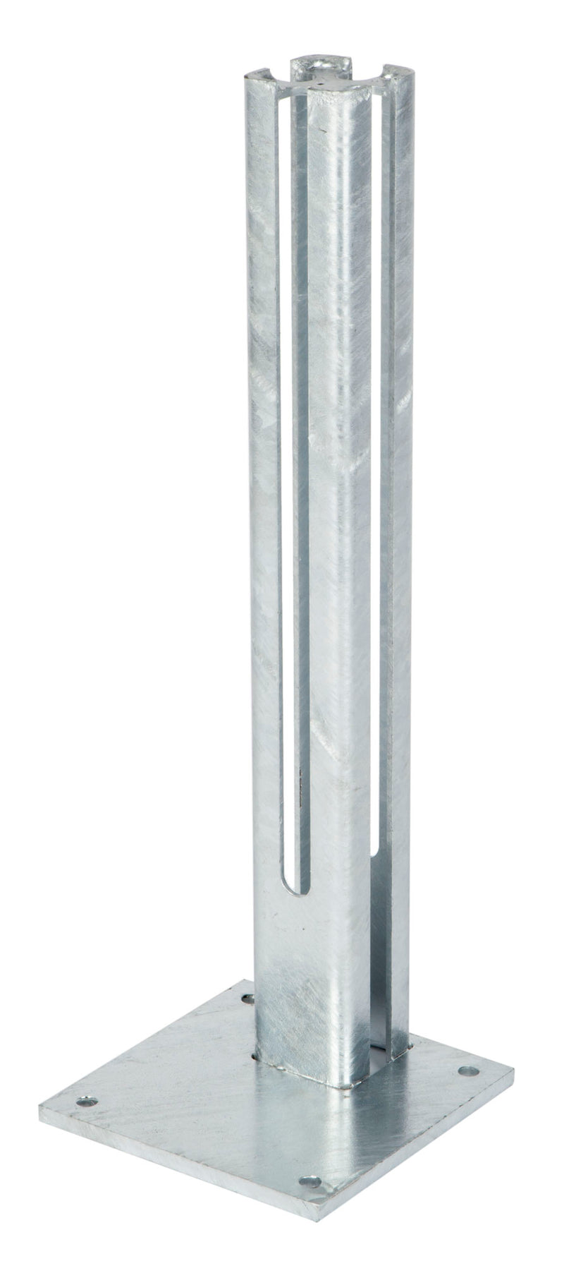Fußplatte 80x80 für Einfahrtspfosten