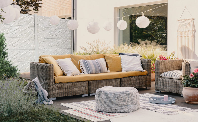 Betonzaun XLINE Anthrazit – Einseitig – 80 cm