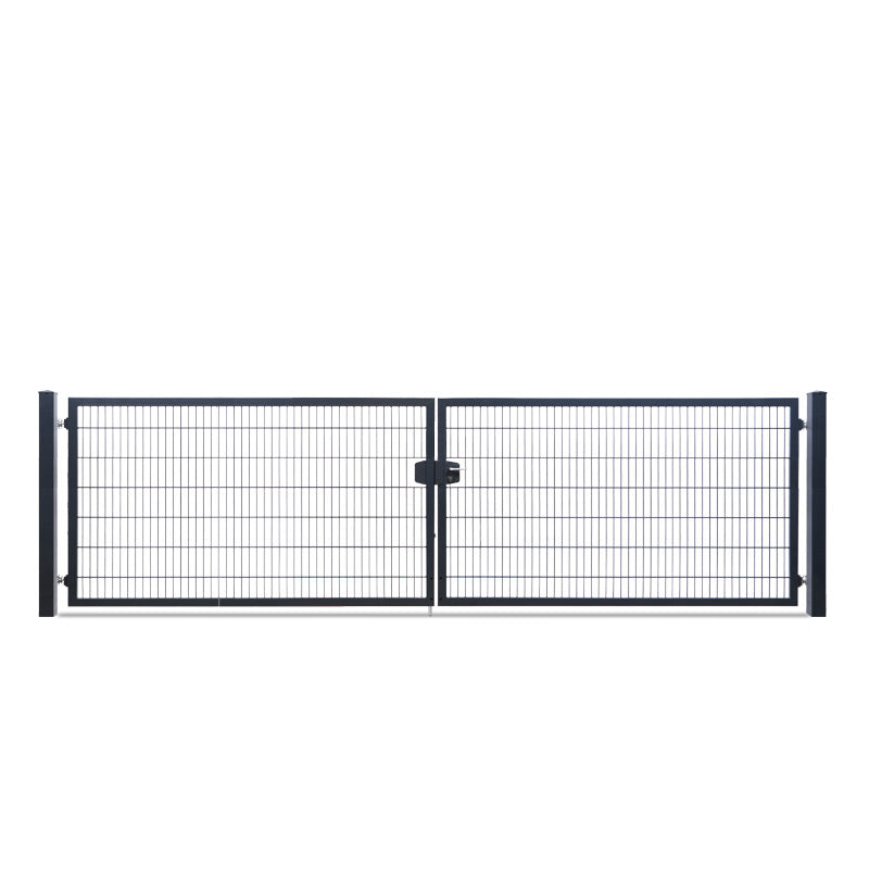 Doppelflügeltor Profi 3 m-1,43 Meter-Anthrazitgrau