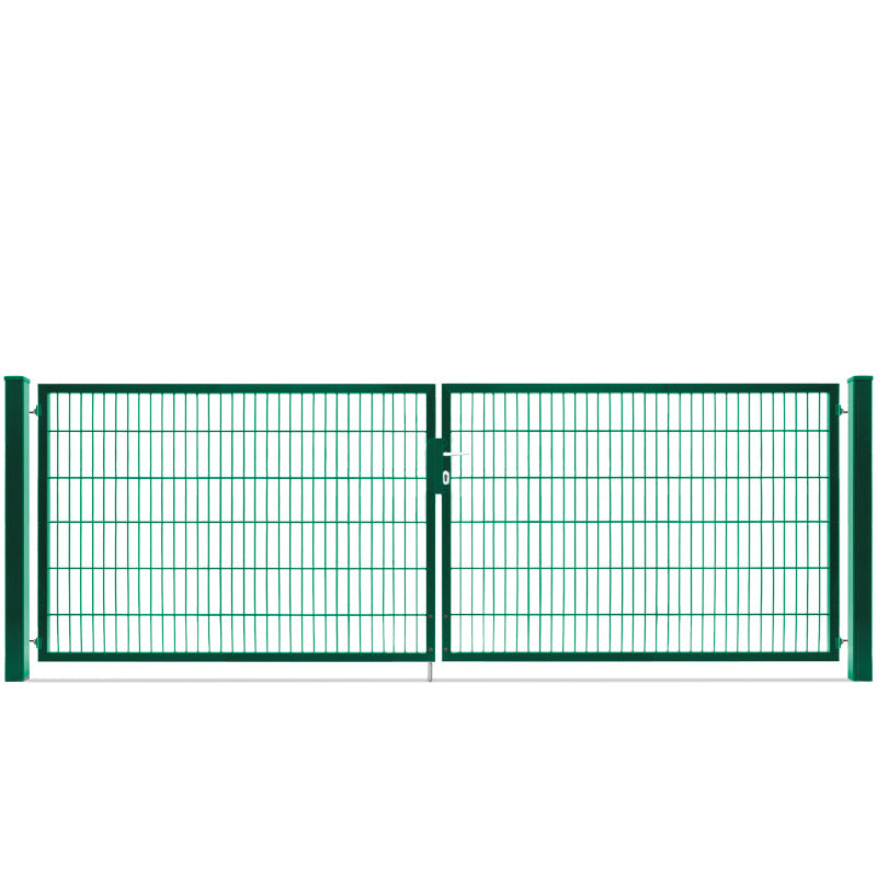 Doppelflügeltor Premium 1,96 m-1,20 Meter-Anthrazitgrau