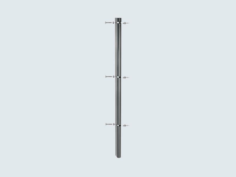 U-Leiste-1,23 Meter-Anthrazitgrau