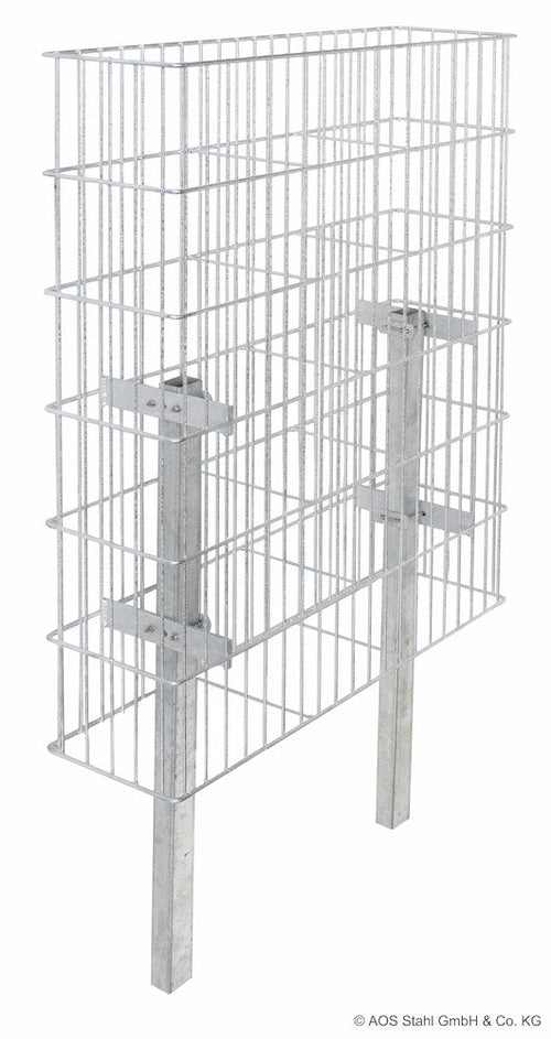 Gabionenkorb XL 1 m Breite zum Einbetonieren-1,20 Meter