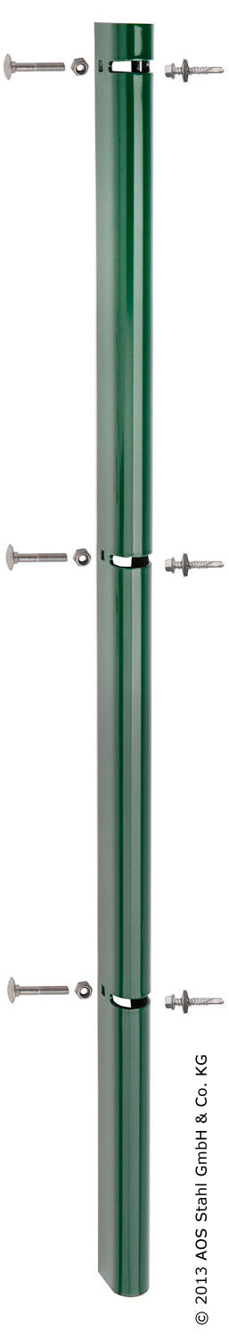 U-Leiste-2,40 Meter-Moosgrün