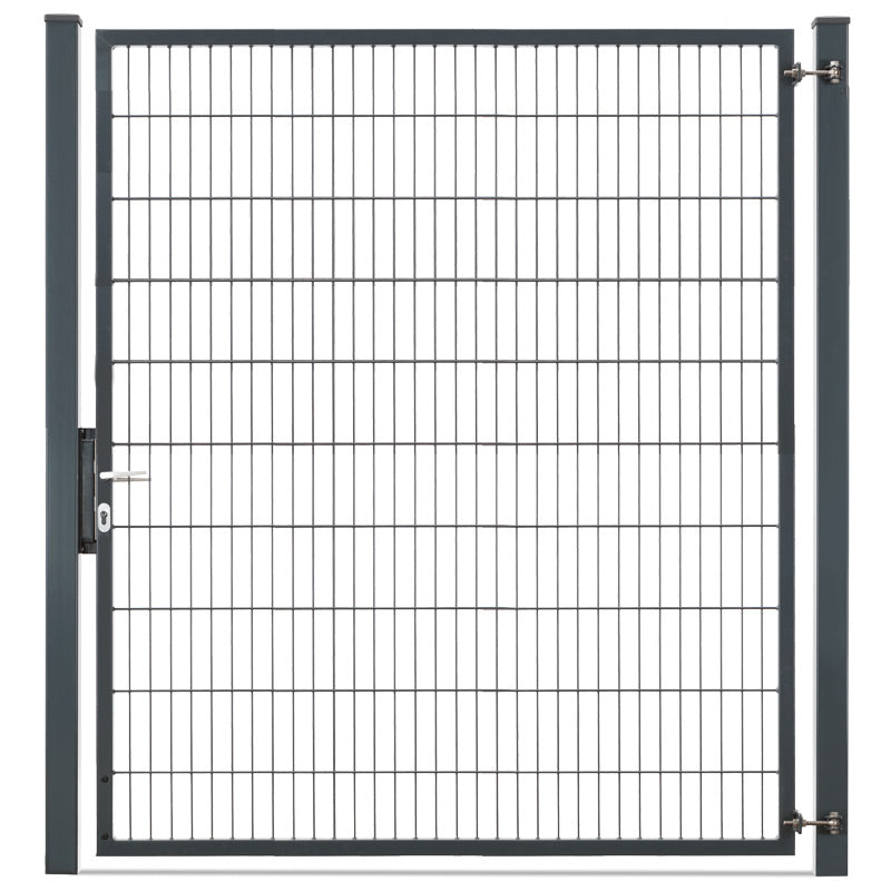 Gartentür Premium 1,8 m-2,03 Meter-Anthrazitgrau