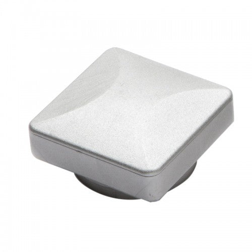 Kunststoffkappe Ecke-Silber
