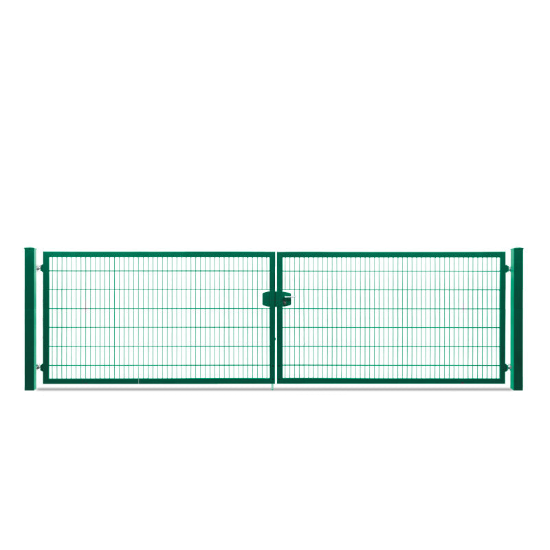 Doppelflügeltor Profi 3 m-1,43 Meter-Moosgrün