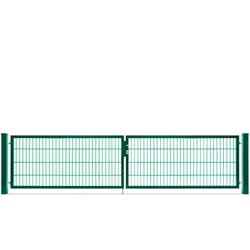 Doppelflügeltor Premium 3,56 m-1,40 Meter-Anthrazitgrau