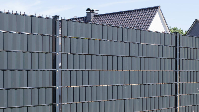 Klemmschienen für Sichtschutzstreifen