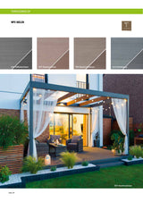 Twinson Terrace Massiv Terrassendiele - 504 Baumrindenbraun 20 x 140 mm