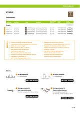Montageclip für Terrace Massive - 100 St./Pak.