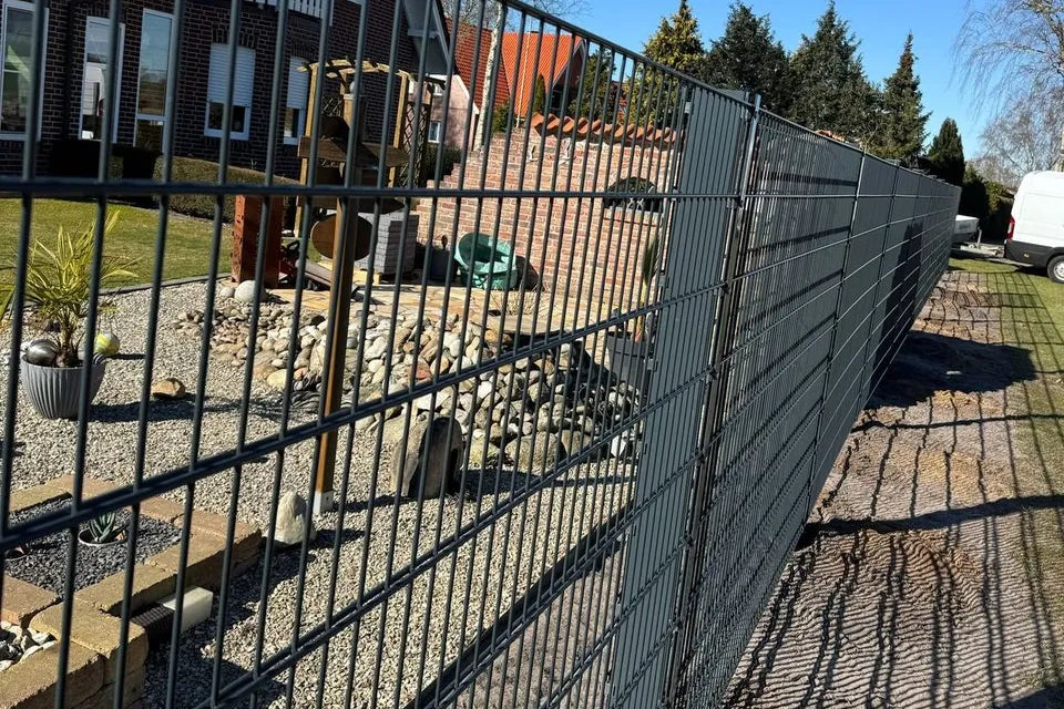 Doppelstabmattenzaun von Zaunonkel in Rhede im Emsland